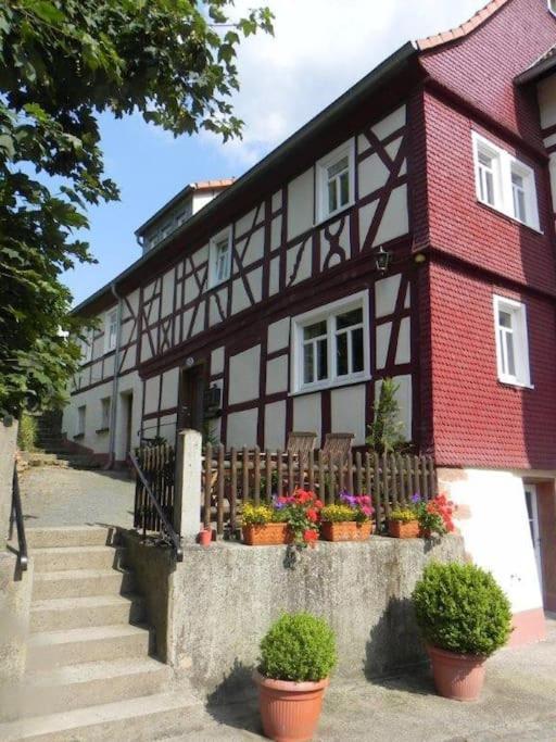 Ferienwohnung Tiererlebnishof Obermuehle Biebergemund Extérieur photo